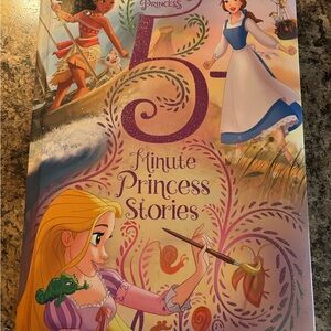 Disney Princess 5-Minute Stories Book